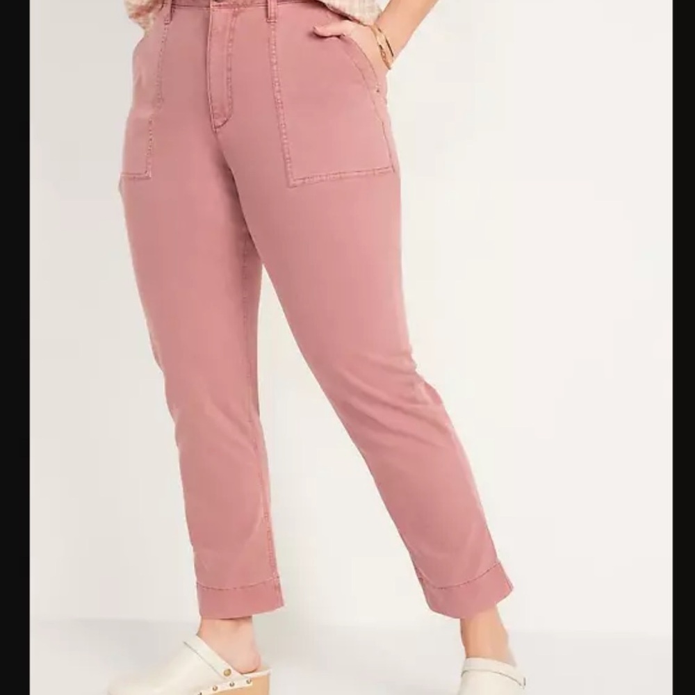 Pink khaki size 8 OLD NAVY